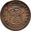 Spain 1 Ardite Fernando VI 1756  FERDINANDUS VI D G coin reverse