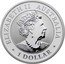 Australia 1 Dollar 90 Years since the Discovery of the Golden Eagle 2021 P ELIZABETH II AUSTRALIA 1 DOLLAR JC coin obverse