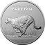 Australia 1 Dollar Australia Zoo. Cheetah 2021 AUSTRALIA ZOO CHEETA 1 OZ 999 AG coin reverse