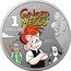 Australia 1 Dollar Ginger Meggs standing with Arms Crossed 2021 in set BANCKS' GINGER MEGGS 1 DOLLAR 2021 coin reverse