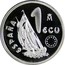 Spain 1 ECU Homage to the Navy 1995 ♔M X# M49 1 ECU M ESPAÑA coin obverse