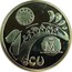 Spain 1 ECU Madrid - European Capital of Culture 1992 ♔M Proof-like X# M35 ESPAÑA 1 ECU M coin obverse