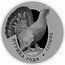 Belarus 1 Rouble (Capercaillie) ПТУШКА ГОДА ГЛУШЭЦ coin reverse