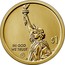 USA $1 (Virginia) $1 IN GOD WE TRUST PH JK coin obverse