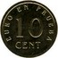 Spain 10 Cent Churriana 1998 X# ME64 EURO EN PRUEBA 10 CENT coin obverse