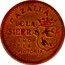 Spain 10 Centimos Cazalla de la Sierra ND (1936)  KM# 1 CAZALLA DE LA SIERRA AÑO DE LA VICTORIA coin obverse