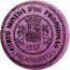 Spain 10 Centimos Palafrugell 1937 CARTO MONEDA D'OS PROVISIONAS 1937 PALAFRUGELL coin reverse