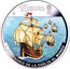 Spain 10 Euro 500th Anniversary of the Magellan's Voyage around the World 2019 M Proof 10 EURO V CENTENARIO DE LA VUELTA AL MUNDO coin reverse