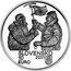 Slovakia 10 Euro (50th anni. of the first successful ascent of an 8000 Nanga Parbat) SLOVENSKO 10 EURO 2021 coin obverse