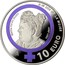 Spain 10 Euro Emilia Pardo Bazan 2021 M Proof 8-M DÍA DE LA MUJER EMILIA PARDO BAZAN 1921 - 2021 10 EURO coin reverse