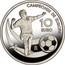 Spain 10 Euro UEFA EURO 2012 Champions of Europe 2012 CAMPEONES DE EUROPA 10 EURO coin reverse