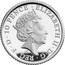 UK 10 Pence Britannia and the Lion 2021 Six-coin Proof set ELIZABETH II D G REG F D 10 PENCE JC coin obverse