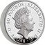 UK 10 Pounds The Queen's Beasts (Piedfort) 2021 Proof ELIZABETH II D G REG F D 10 POUNDS J.C coin obverse
