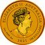 Australia 100 Dollars Double Pixiu Forbidden City Imperial Lion 2021 P ELIZABETH II AUSTRALIA 1 OZ 9999 AU 2021 100 DOLLARS coin obverse