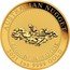 Australia 100 Dollars 1931 Golden Eagle Nugget 2021 P GOLDEN EAGLE 1931. AUSTRALIAN NUGGET. 2021 1OZ 9999 GOLD coin reverse