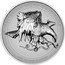 Australia 100 Dollars Australian Wedge-tailed Eagle 2021 P AUSTRALIAN WEDGE-TAILED EAGLE 2021 1OZ 9995 PLATINUM coin reverse