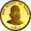 Spain 100 ECU Homage to the Navy 1995 DON ALVARO DE BAZAN 19 M 95 coin obverse