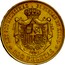 Spain 100 Pesetas (Amadeo I) KM# 668a LEY 900 MILESIMAS 31 PIEZAS EN KILOG S D 100 PESETAS M coin reverse