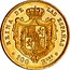 Spain 100 Reales (Isabel II) KM# 617.1 100 RLES REINA DE LAS ESPAÑAS coin reverse