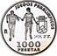 Spain 1000 Pesetas Sydney Water Polo 2000 M JUEGOS PARALÍMPICOS COMITÉ PARALÍMPICO ESPAÑOL 1000 PESETAS coin reverse