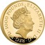 UK 1000 Pounds The Queen's Beasts 2021 Proof ELIZABETH II D G REG F D 1000 POUNDS J.C coin obverse
