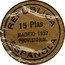 Spain 15 Pesetas (Madrid) REPUBLICA ESPAÑOLA 15 PTAS MADRID 1937 PROVISIONAL coin obverse