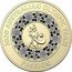Australia 2 Dollars (Kangaroo hockey player - Passion) 2020 AUSTRALIAN OLYMPIC TEAM PASSION coin reverse
