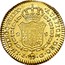 Spain 2 S KM# 456.2 Milled Real Coinage IN UTROQ FELIX AUSPICE DEO C CI 2 S coin reverse