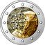 Cyprus 2 Euro (35th Anniversary of the Erasmus Programme) 35 JJ 1987-2022 ERASMUS PROGRAMME ΚΥΠΡΟΣ KIBRIS coin obverse