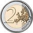 Luxembourg 2 Euro (Centenary of the birth of Grand Duke Jean-Hologram) 2 EURO coin obverse