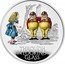 UK 2 Pounds (Alice Through the Looking Glass) THROUGH THE LOOKING- GLASS coin reverse