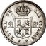 Spain 2 Reales (Isabel II) KM# 599.1 REINA DE LAS ESPANAS 2 RS coin reverse
