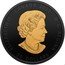 Canada 20 Dollars Black and Gold (The Grey Wolf) 2021 ELIZABETH II CANADA 2021 D G REGINA 20 DOLLARS coin obverse