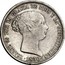 Spain 20 Reales KM# 592.1 Kingdom Decimal Coinage ISABEL 2A. POR LA GRACIA DE DIOS Y LA CONSTITUCION 1850 coin obverse