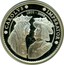 Spain 2000 Pesetas Charles V (Zaragoza) 2000 M Proof CAROLVS IMPERATOR 1500 - 2000 coin reverse