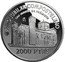Spain 2000 Pesetas San Martin de Fromista 1999 M AÑO JUBILAR COMPOSTELANO SAN MARTÍN DE FRÓMISTA 2000 PTAS M coin reverse