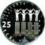 Spain 25 ECU (Josep Trueta) 25 ECU CATALUNYA 1997 coin obverse