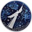 Russia 25 Rubles The 60th Anniversary of the First Human Space Flight (Colored) 2021 Proof 60 ЛЕТ ПЕРВОГО ПОЛЕТА ЧЕЛОВЕКА В КОСМОС 12 АПРЕЛЯ 1961 Г coin reverse