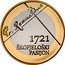 Slovenia 3 Euro (300th Anniversary of the Skofja Loka Passion) 1721 ŠKOFJELOŠKI PASIJON PR ROMUALDUS coin reverse