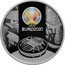 Russia 3 Rubles UEFA EURO 2020 2021 Proof UEFA EURO2020 coin reverse