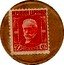 Spain 30 Centimos (Pablo Iglesias stamp) REPUBLICA ESPAÑOLA PABLO IGLESIAS CORREOS 30 CTS 1850 1925 coin obverse