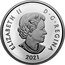 Canada 30 Dollars (White-Tailed Deer) ELIZABETH II D G REGINA 2021 coin obverse