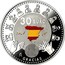 Spain 30 Euro Anonymous Heroes 2020 ♔M 30 EURO GRACIAS coin reverse