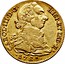 Spain 4 Escudos (Carlos III) KM# 418.1 CAROL III D G HISPAN ET IND R 1781 coin obverse