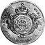 Portugal 40 Reis Maria II in Exile 1829 KM# Pn1 MARIA II D G PORT ET ... REGINA coin reverse