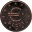 Spain 5 Cent Churriana 1998 X# ME63 5 CENT coin reverse