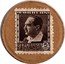 Spain 5 Centimos (Blasco Ibanez) CORREOS BLASCO IBAÑEZ REPÚBLICA ESPAÑOLA 5 CENTS FCA.NACIONAL DE MONEDA Y TIMBRE coin obverse