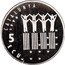 Spain 5 ECU (Frederic Monpou) 5 ECU CATALUNYA 1996 coin obverse