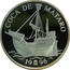 Spain 5 ECU Homage to the Navy - Coca de Mataro 1996 ♔M X# M17 1996 COCA DE MATARO coin reverse