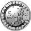 Belgium 5 Euro European Year of Railways 2021 s+☤ BELGIE BELGIQUE BELGIEN 5 EURO 2021 LL coin obverse